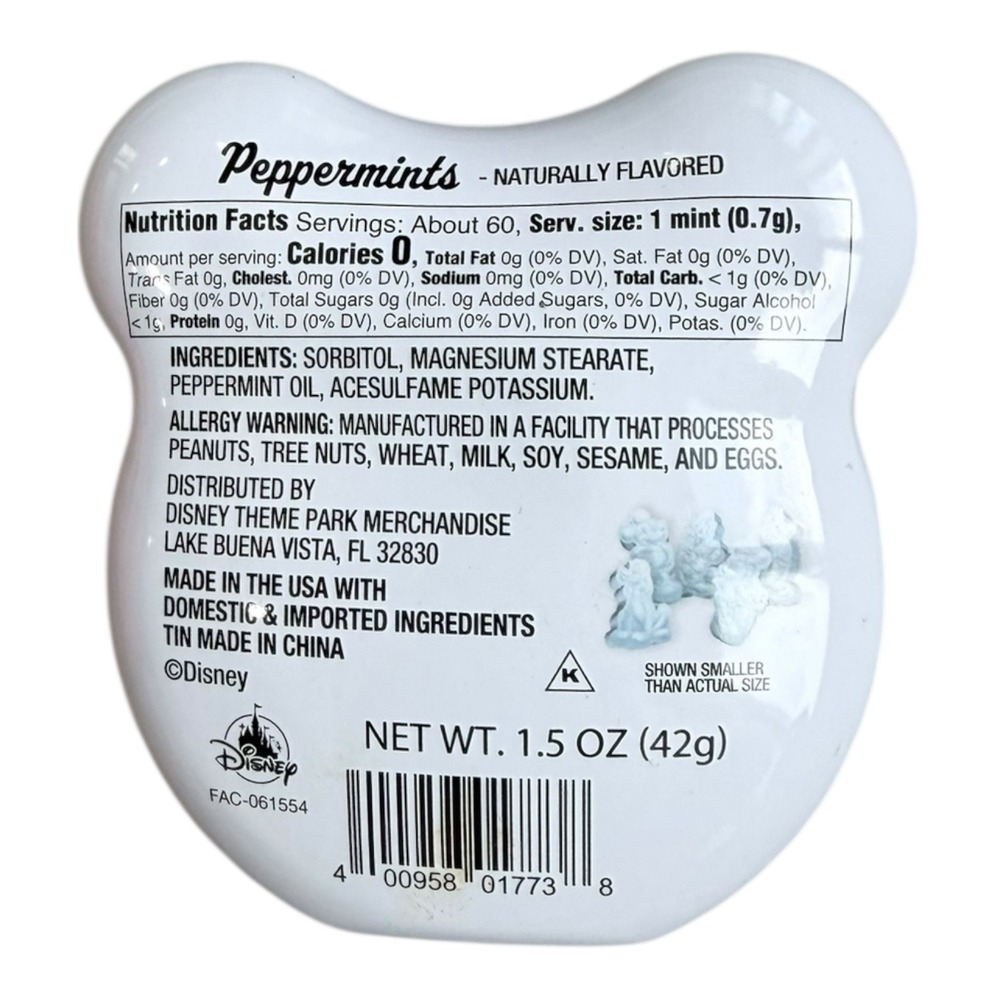 Disney Mickey Minnie Mouse Peppermint Wintergreen Mint Tins Holiday Collectible - Picture 6 of 13